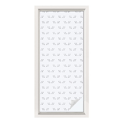 Naklejka na okno dająca prywatność Kropkowy wzór