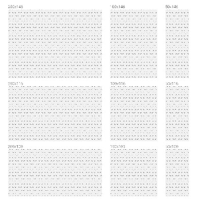 Naklejka na okno dająca prywatność Kropkowy wzór