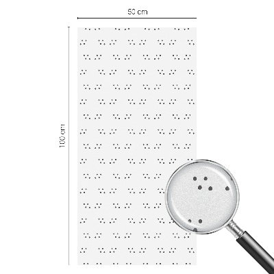 Naklejka na okno dająca prywatność Kropkowy wzór