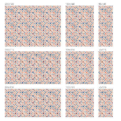 Naklejka na okno mleczna witraż Kolorowe wzory