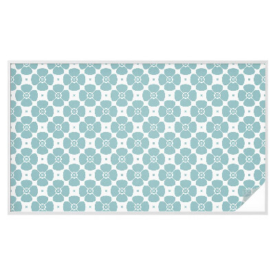 Naklejka na okno dająca prywatność Kwiatowa symetria