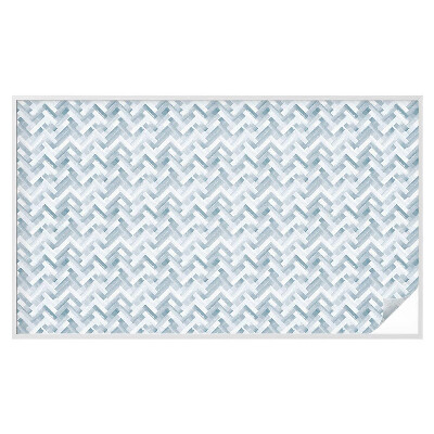 Mleczna naklejka na okno Geometryczny wzór