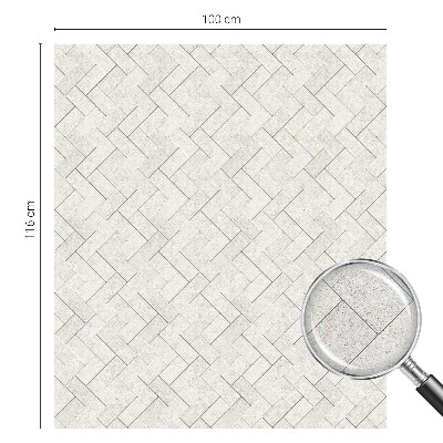 Folia dekoracyjna na okna Jodełkowy motyw