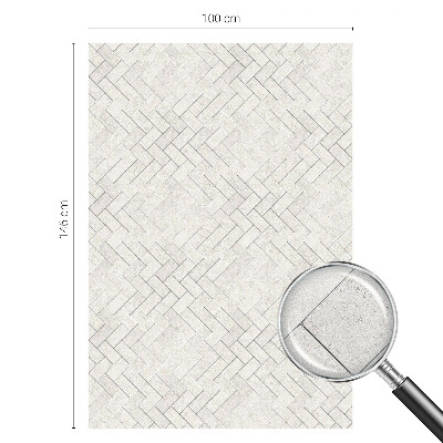 Folia dekoracyjna na okna Jodełkowy motyw