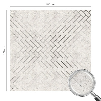 Folia dekoracyjna na okna Jodełkowy motyw