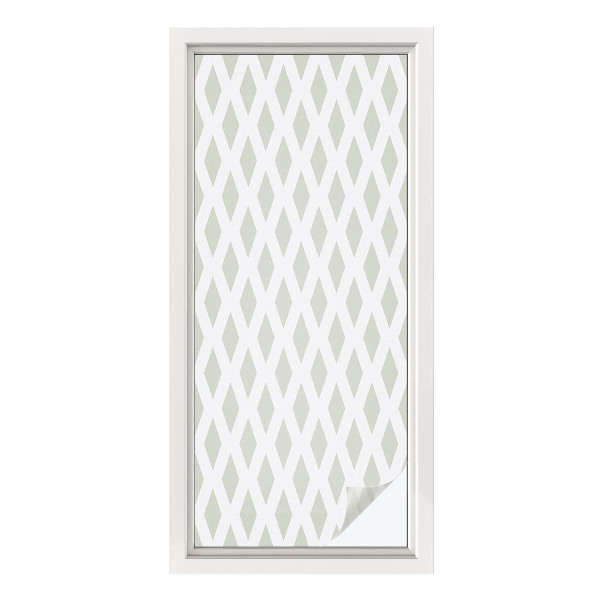 Folia okienna zapewniająca prywatność Diamentowy wzór