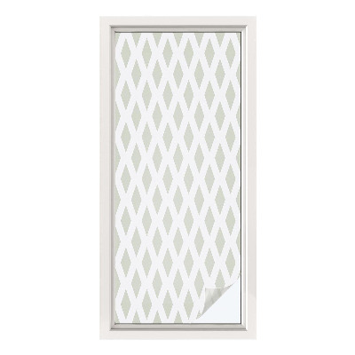 Folia okienna zapewniająca prywatność Diamentowy wzór