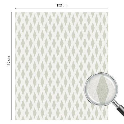 Folia okienna zapewniająca prywatność Diamentowy wzór