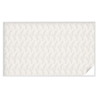 Naklejka na okno mleczna witraż Eleganckie liście