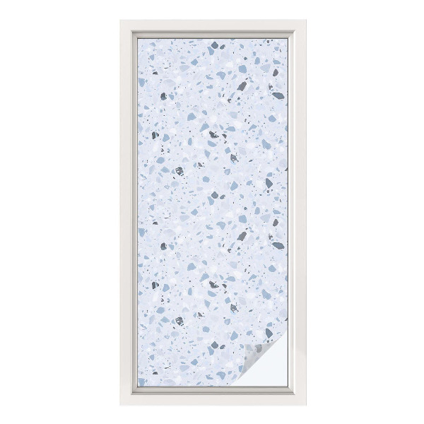 Naklejka na okno mleczna witraż Nowoczesna mozaika