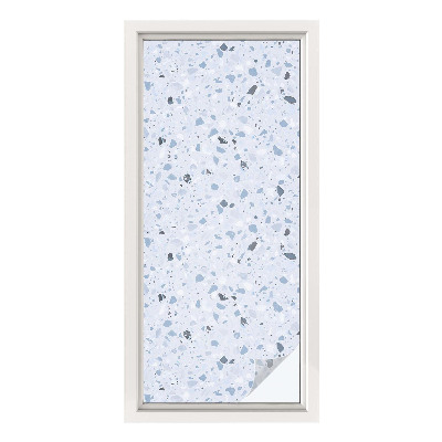 Naklejka na okno mleczna witraż Nowoczesna mozaika