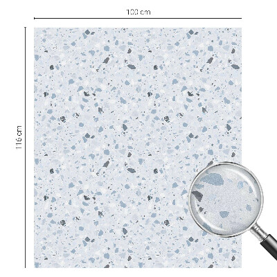 Naklejka na okno mleczna witraż Nowoczesna mozaika