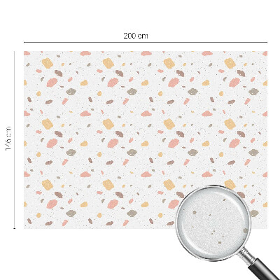 Naklejka na okno dająca prywatność Abstrakcyjne terrazzo