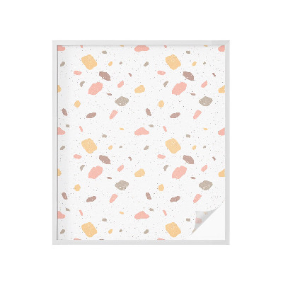 Naklejka na okno dająca prywatność Abstrakcyjne terrazzo