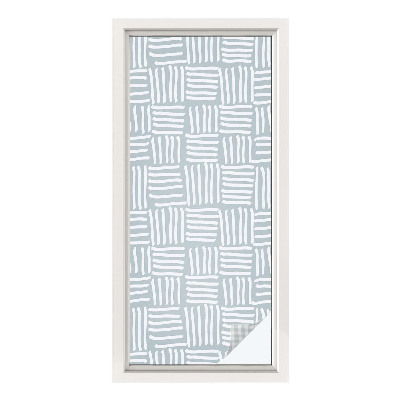 Folia okienna zapewniająca prywatność Dynamiczny wzór