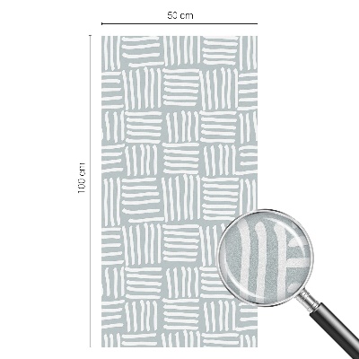 Folia okienna zapewniająca prywatność Dynamiczny wzór