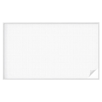 Mleczna naklejka na okno Drobne punkty