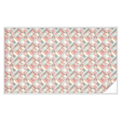 Naklejka na okno dająca prywatność Geometryczne romby