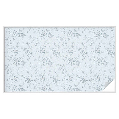 Naklejka na okno dająca prywatność Subtelne kwiaty