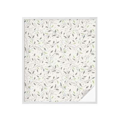 Folia okienna zapewniająca prywatność Liście pędów