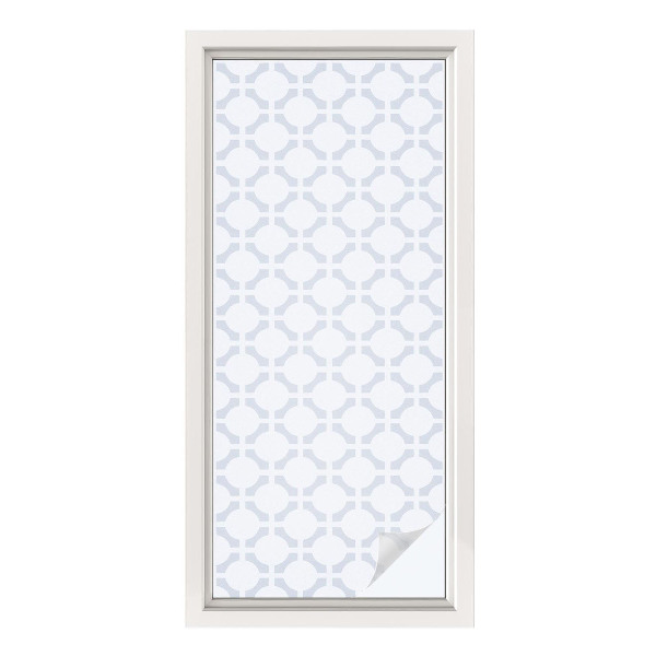 Naklejka na okno dająca prywatność Geometryczna elegancja