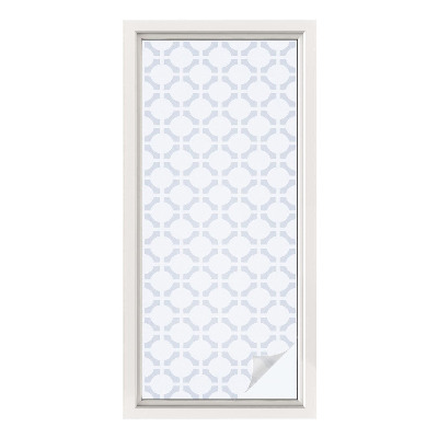 Naklejka na okno dająca prywatność Geometryczna elegancja