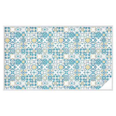 Mleczna naklejka na okno Mozaika wzory