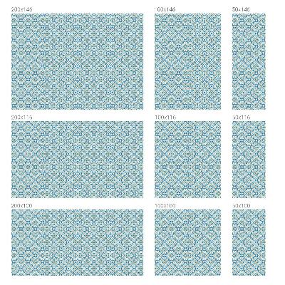 Naklejka na okno mleczna witraż Geometryczne rozety