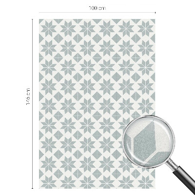 Folia okienna zapewniająca prywatność Gwiazdy geometryczne