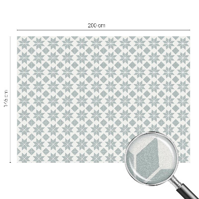 Folia okienna zapewniająca prywatność Gwiazdy geometryczne