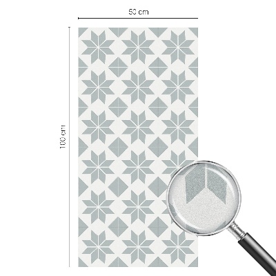 Folia okienna zapewniająca prywatność Gwiazdy geometryczne