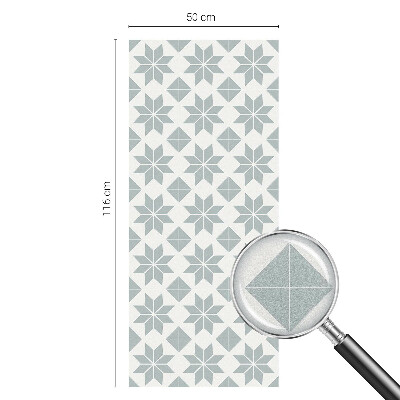 Folia okienna zapewniająca prywatność Gwiazdy geometryczne