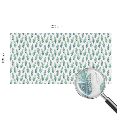 Folia dekoracyjna na okna Tropikalne liście