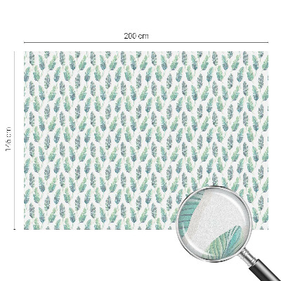 Folia dekoracyjna na okna Tropikalne liście