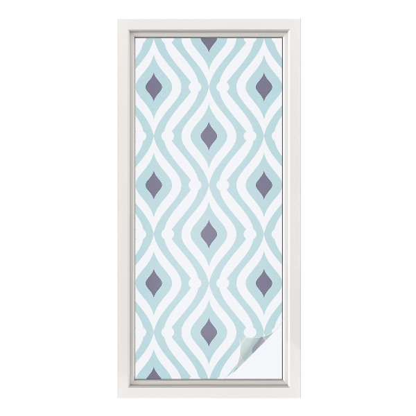 Naklejka na okno dająca prywatność Nowoczesna elegancja