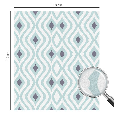 Naklejka na okno dająca prywatność Nowoczesna elegancja