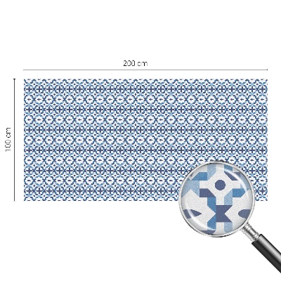 Folia dekoracyjna na okna Harmonijny wzór