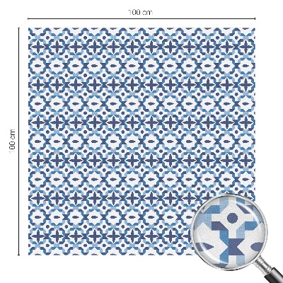 Folia dekoracyjna na okna Harmonijny wzór