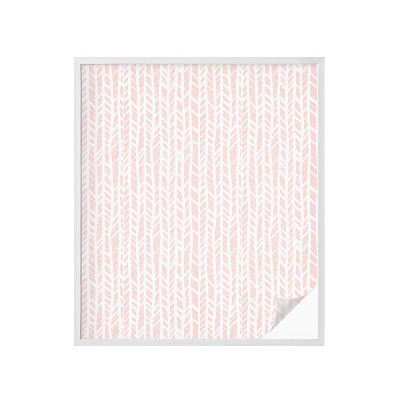 Naklejka na okno dająca prywatność Jodełka pastelowa