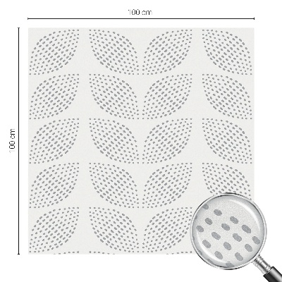 Folia dekoracyjna na okna Kropkowe liście