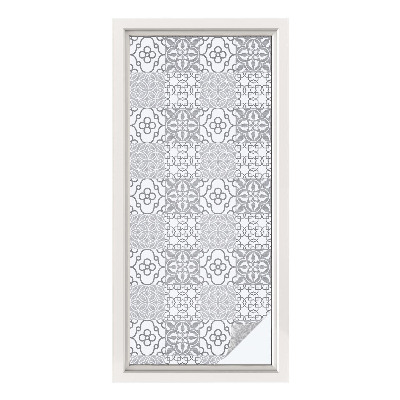 Folia okienna zapewniająca prywatność Klasyczne wzory