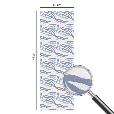 Folia dekoracyjna na okna Zebrowy wzór