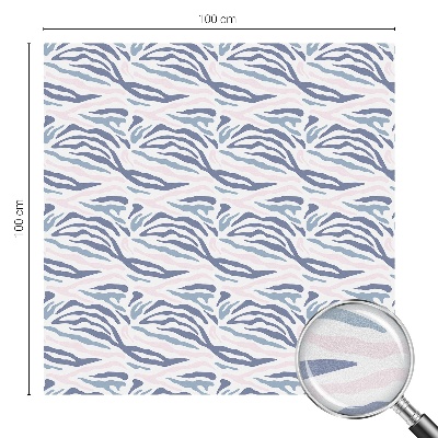 Folia dekoracyjna na okna Zebrowy wzór