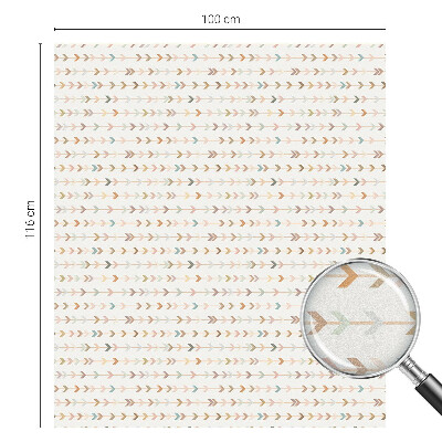 Naklejka na okno dająca prywatność Strzałkowy wzór