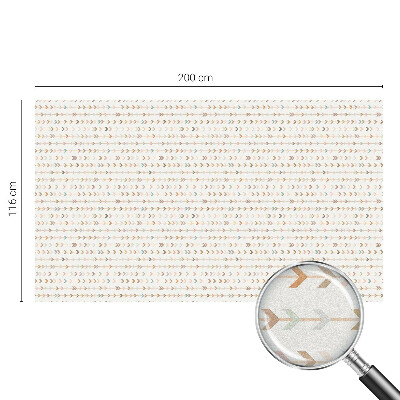 Naklejka na okno dająca prywatność Strzałkowy wzór