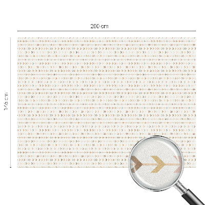 Naklejka na okno dająca prywatność Strzałkowy wzór