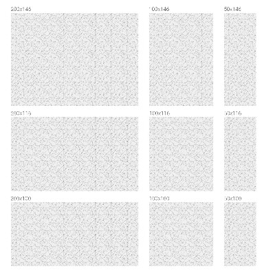 Folia okienna zapewniająca prywatność Geometryczne wzory