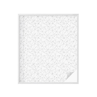 Folia okienna zapewniająca prywatność Geometryczne wzory