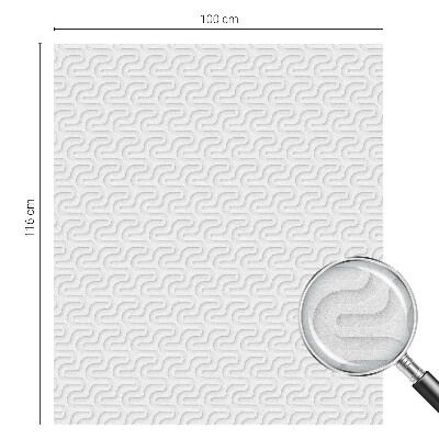 Folia dekoracyjna na okna Minimalistyczny wzór