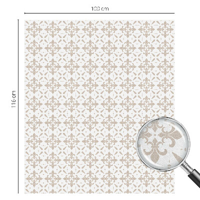 Folia okienna zapewniająca prywatność Eleganckie wzory